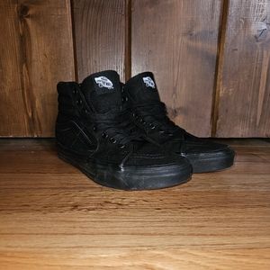 Van's Sk8-Hi Tapered Black, Women 8.